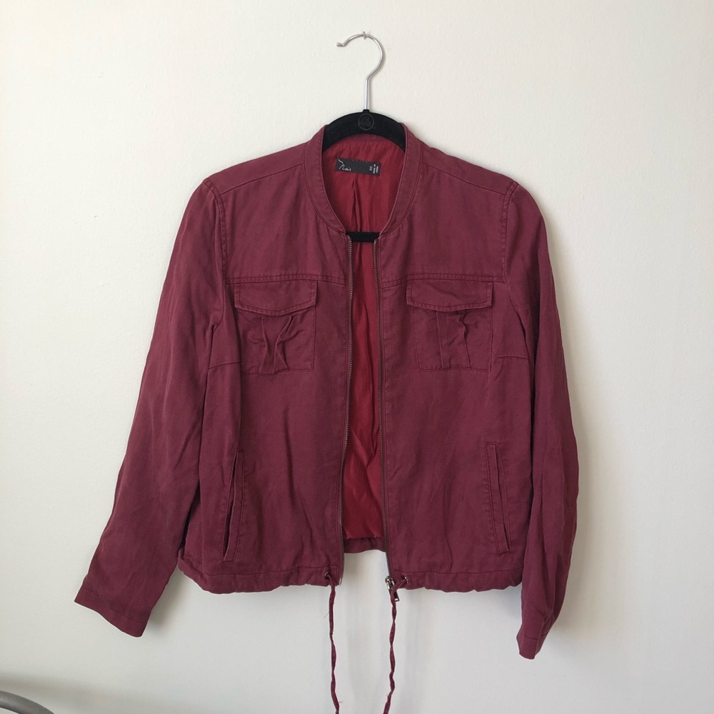 NOIR Drawstring Military Jacket